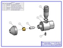Abrasive Nozzle Assembly,.013&quot;/0.33Mm  