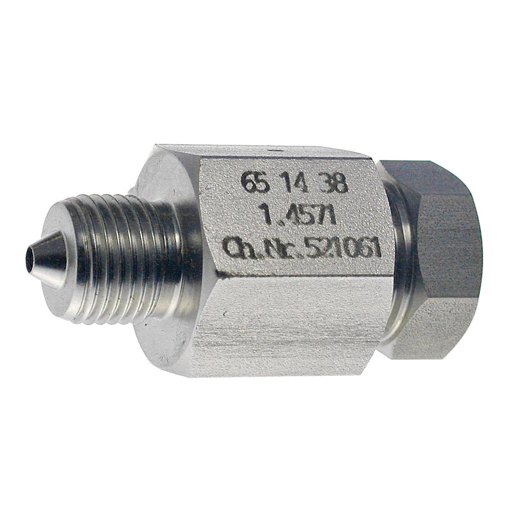 Reducer Coupling m/f 1/4" - 3/8"