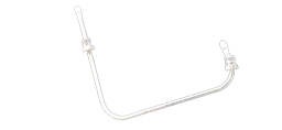 HP Bent Tube 3/8", 265 X 270 X 90