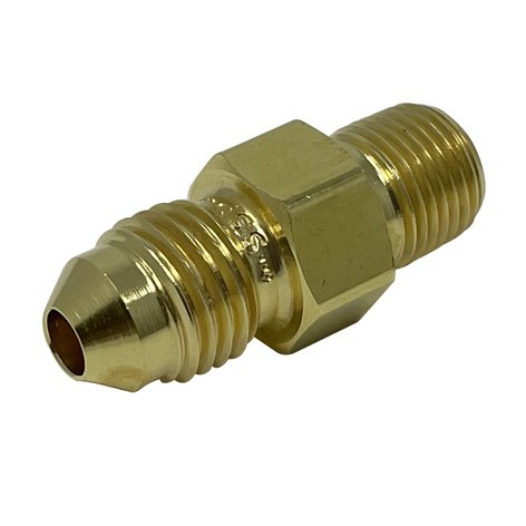 Brass Connector 1/4" MJIC x 1/4" MNPT;
