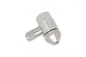 Abrasive Nozzle Assembly, .016" / 0.41mm, Single Port, RH