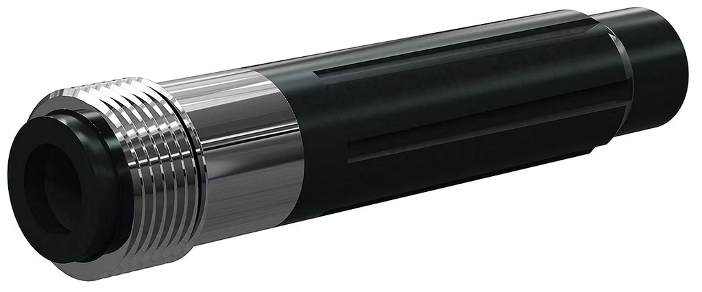 BP200 SiAlON Long Vent Nozz 1" Entry, 50MM Alum Thread 5/16"