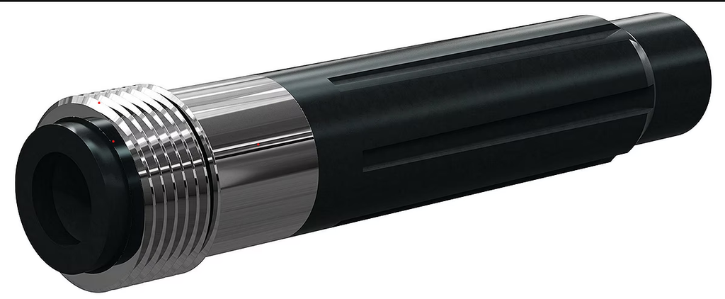 Silicon Carbide Nozzle 1" Entry, 50MM Aluminum Thread 7/16"