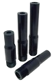 BLVE Boron Carbide Long Venturi Nozzle SERIES 1" Entry, 1-1/4" Polyuret Thread  Polyuret Jacket 7/16"