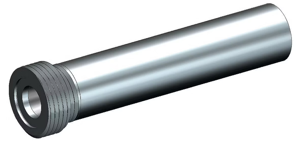 T120 Tungs Carbide Medium Length Venturi Nozzle SERIES 3/4" Alumin Thread Alumin Jacket 5/16" 4-3/4"
