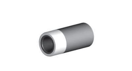 T121 Tungst Carbide Short Venturi Nozzle SERIES 1" Entry, 1-1/4" Alumin Thread, 3-1/4" Length  Alumin Jacket 3/4"