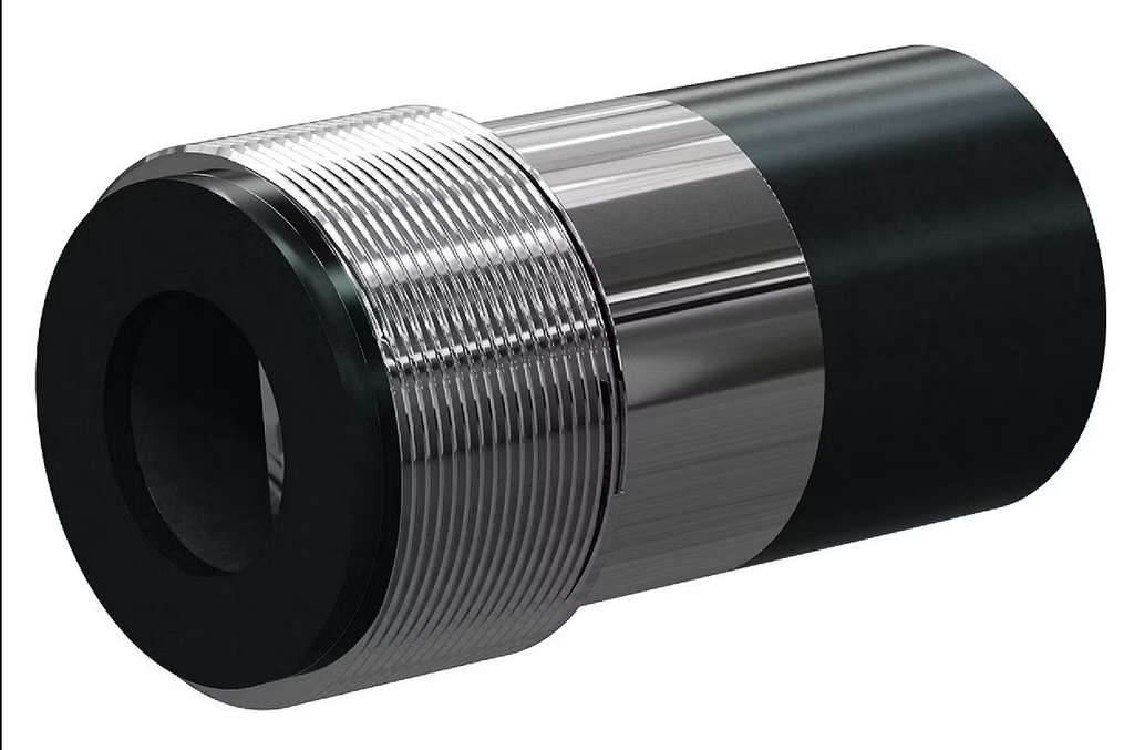 T121-P Tungst Carbide Short Venturi Nozzle 1" Entry, 50MM Alumin Thread, 3-3/8" Length SERIES Polyuret Jack 3/16"
