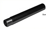 SN159-PXL12 BP200 SiAlON XL Perform Nozzle 50MM 1-1/4" Entry, 50MM Alumin Thread SERIES Polyuret Jacket 1/2"