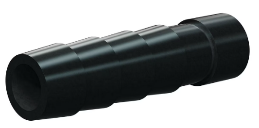B131 Boron Carbide Hose Insert Nozzle SERIES Steel Jack (For use with 1" ID hose) 3/8"