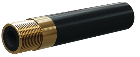 SN159-VP BP200 SiAlON Specialty Vent Nozzle 50 MM 1-1/4" Entry, 50MM Alum Thread BAZOOKA® Poly Jack 1/4"