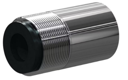 T106 Tungs Carb Straight Bore Nozzle SERIES 3/4" Thread x 1-5/8" Length  All Steel Jacket 3/16"