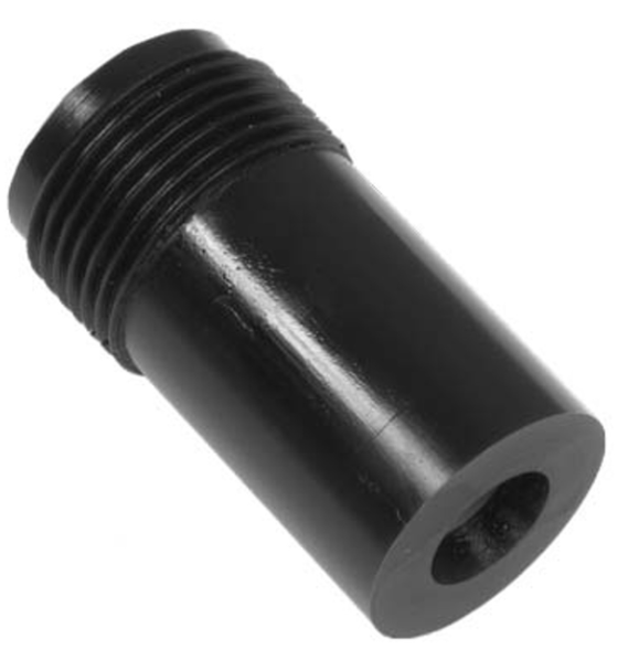 T133 Tungs Carb Straight Bore Nozzle SERIES 1" NF Thread x 1-5/8" Length All Alum Jack 5/16"