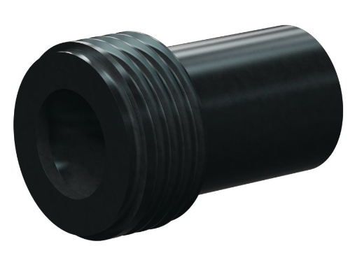E AP Boron Carb Straight Bore 3/4" Entry SERIES 1-1/4" Polu Thread x 2-1/8" Length  Poly Jack 5/16"