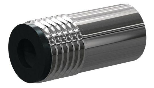 G Boron Carb Short Straight Bore 1/2" Entry SERIES 3/4" Steel Thread x 2-1/8" Leng Steel Jack 1/2"