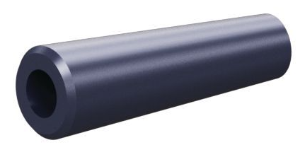 T045 Tungs Carb 45° Angle Nozzle SERIES 1-1/4" Brass Thread, Single Outlet 5/16"