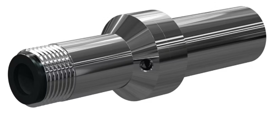 BP200 WIN® BP200 SiAlON Wet Blast Nozzle Syst 50 MM 1" Entry, 50MM Thread 1/4"