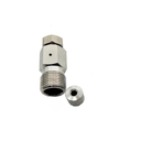 Adapter 3/8"M - 1/4"F c/ Coned insert