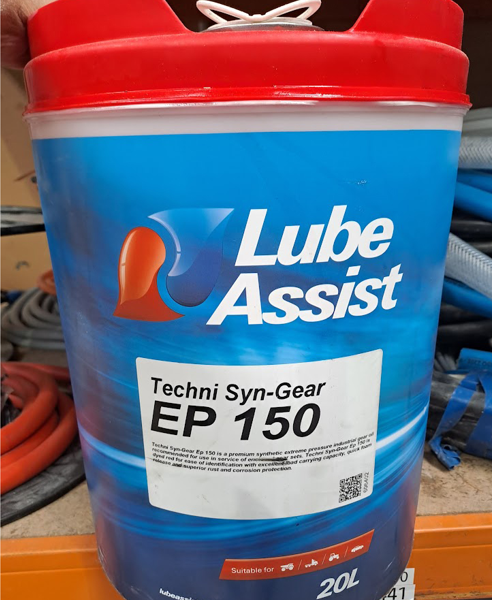 500-3-0017  Pump Oil (Syn-Gear EP150 Red) 20L drum