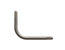 [05070644] Bent Nipple, 3/8" X 3.375" X 4.375", 90° Bend