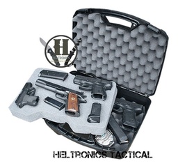 [MTM 811] Maletín - Caja MTM Para revolver.- pistola. 8.5&quot; negra