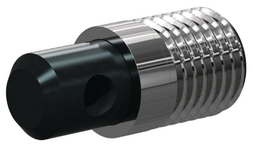 [B2728842] 90° HOZZLE Specialty 90° Angle Nozzle; 7/16" OD Barrel ANGLE 3/4" Steel Thread 3/16"